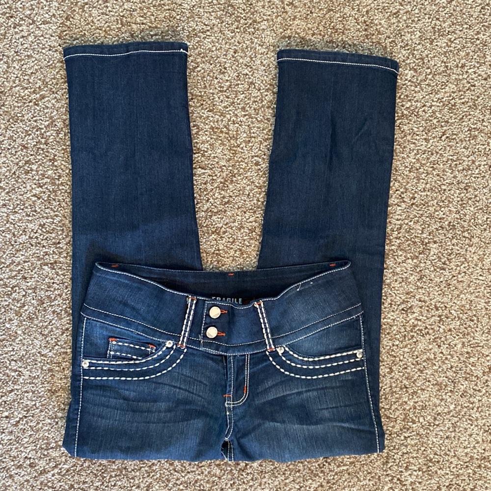 Fragile Cropped Jeggings